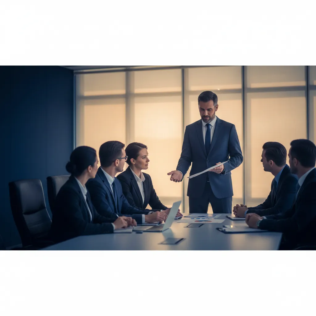 Líder de Datasocia presentando el modelo de negocio a un equipo corporativo de ventas